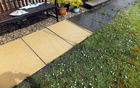 pathway cleaning service from Lee White Property Maintenance